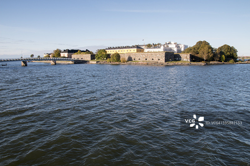 芬兰城堡岛图片素材