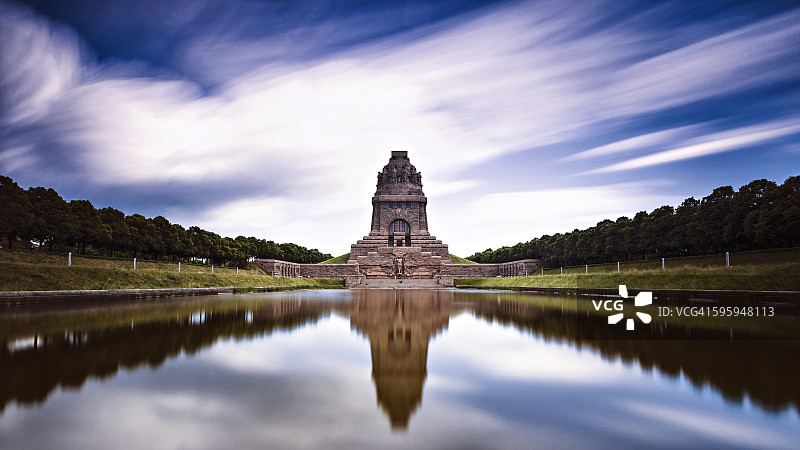 莱比锡民族会战纪念碑图片素材