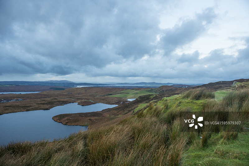 爱尔兰多尼戈尔郡的狂野大西洋之路图片素材