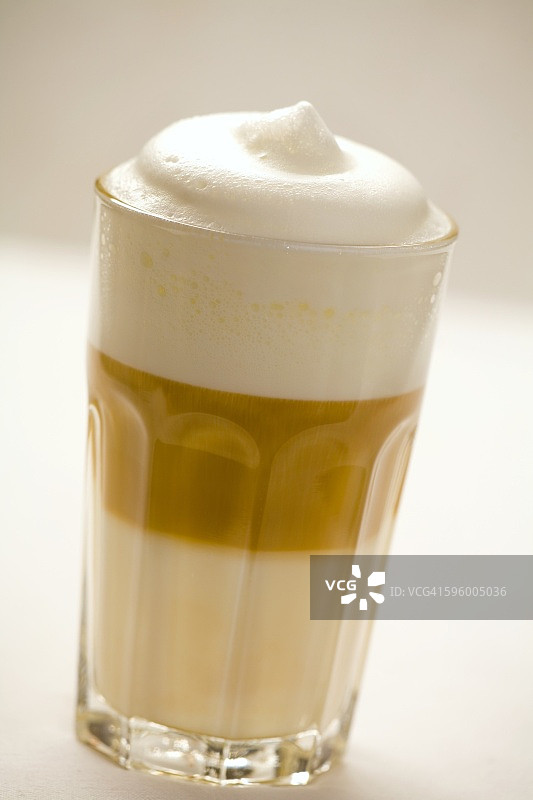 一杯拿铁玛奇朵图片素材