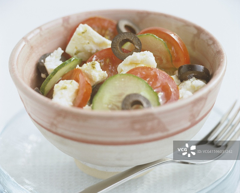 希腊沙拉图片素材