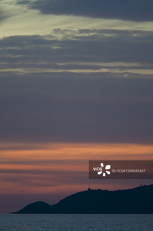 库伦灯塔图片素材