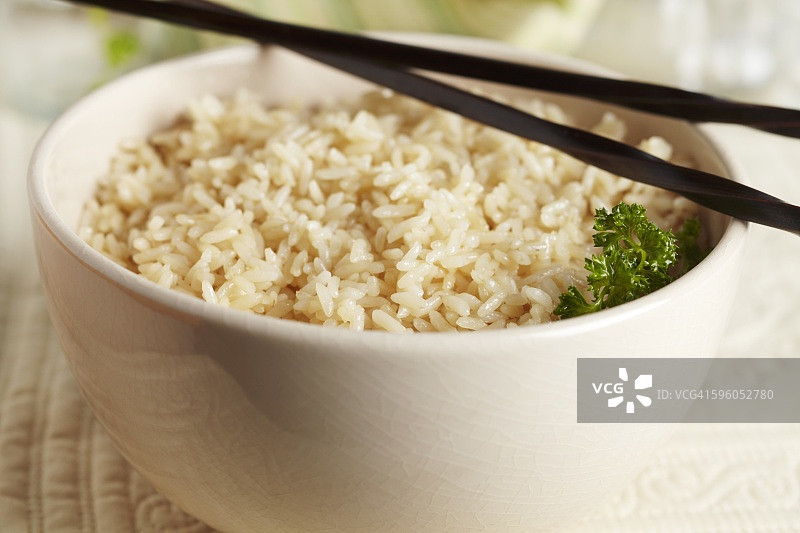 碗里的糙米图片素材