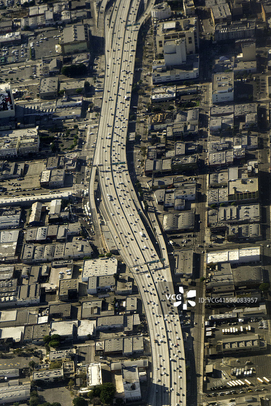 洛杉矶圣地亚哥高速公路图片素材