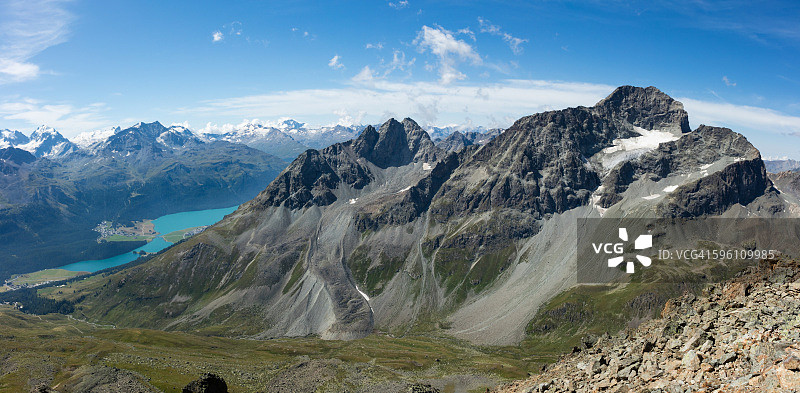 瑞士朱利耶峰图片素材