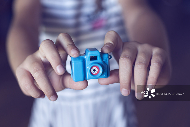 蓝色相机图片素材