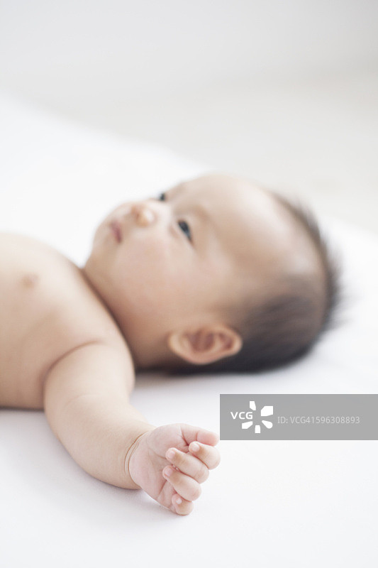 婴儿肖像图片素材