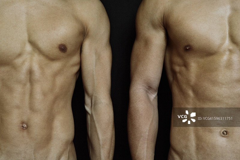 健壮的男性躯干图片素材