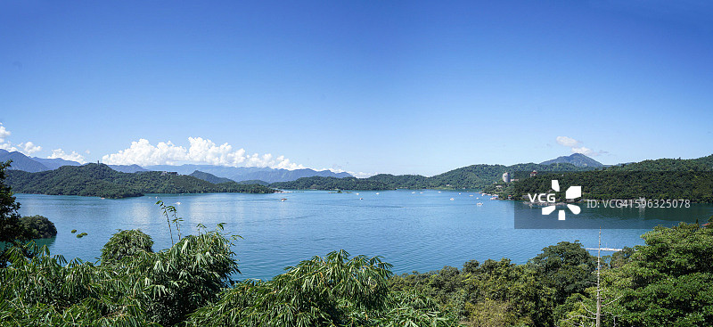 日月潭图片素材