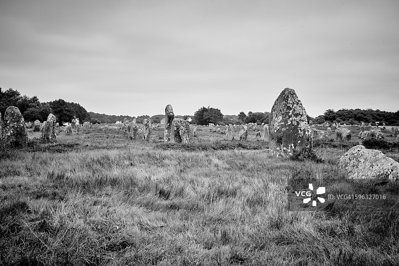 卡纳克巨石阵图片素材