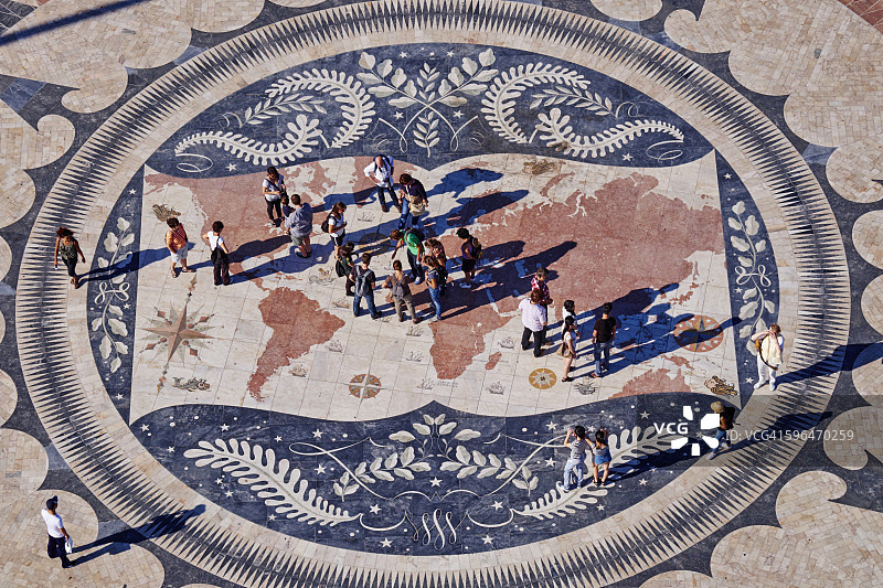 葡萄牙里斯本的发现者纪念碑图片素材