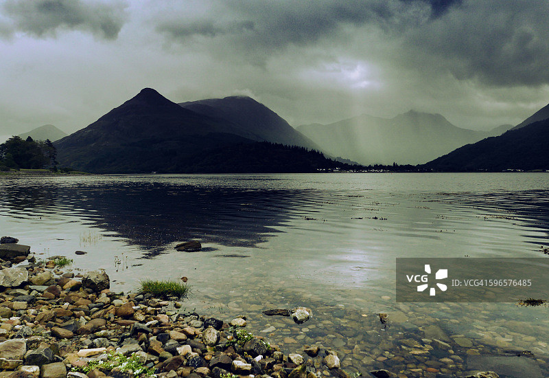 希望的曙光图片素材