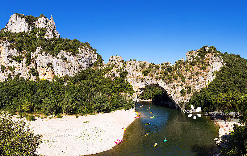 法国阿尔克桥图片素材