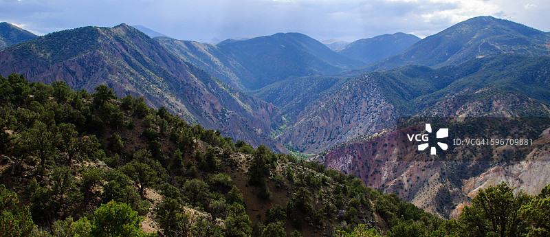 犹他州群山图片素材