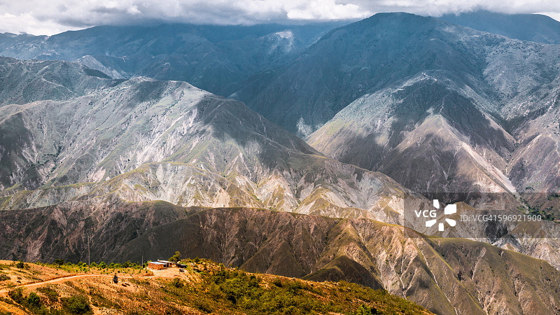 哥伦比亚奇卡莫查峡谷图片素材