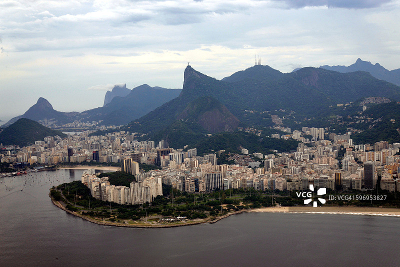 里约热内卢鸟瞰图图片素材