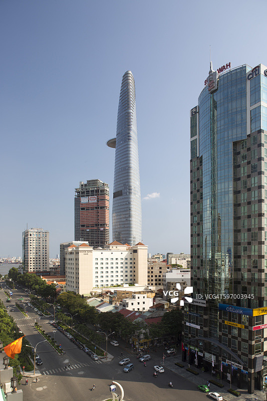 西贡金融塔图片素材