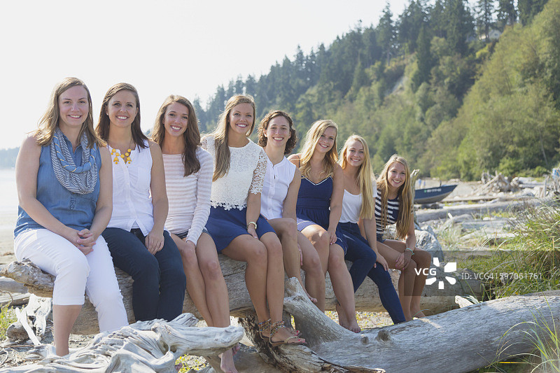 家人团聚，福克斯角图片素材