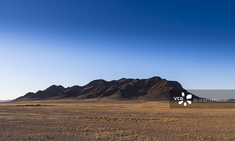 非洲纳米比亚哈达普：纳米布沙漠库拉拉荒野保护区山景图片素材
