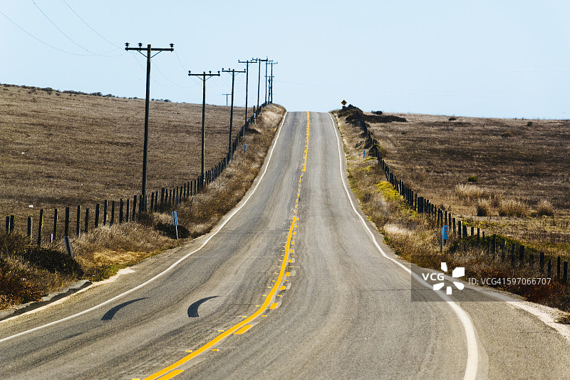 美国加州太平洋海岸公路图片素材
