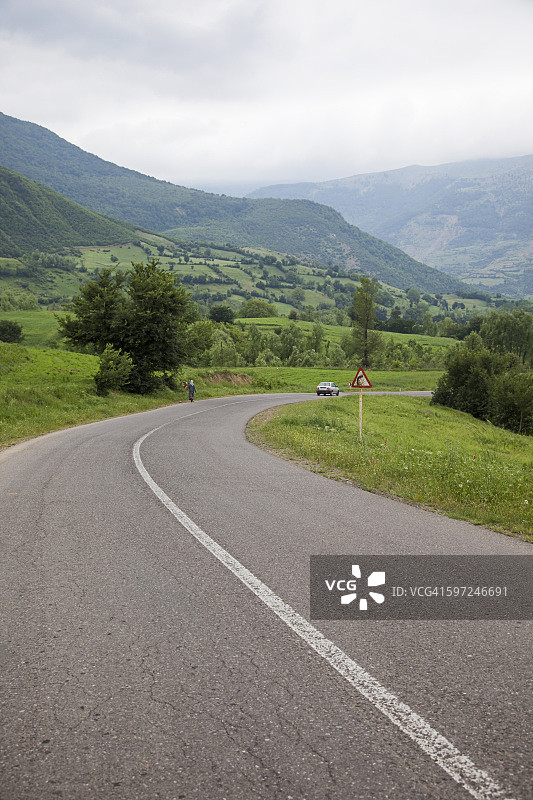 公路场景图片素材
