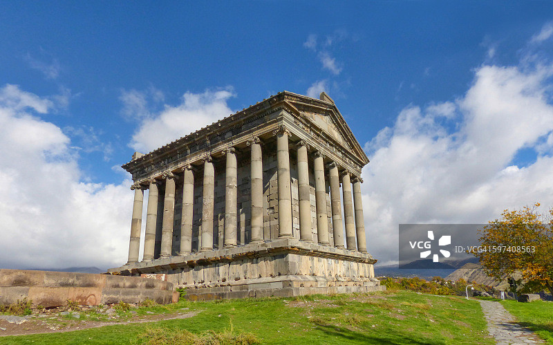 亚美尼亚加尼太阳神庙图片素材