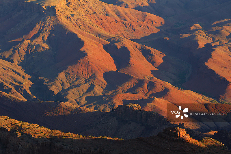 日出时分的美国科罗拉多大峡谷图片素材