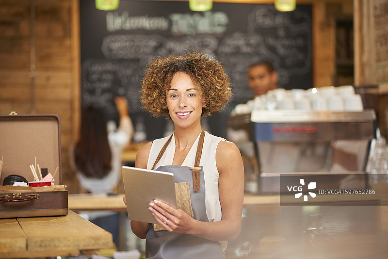成功的小企业主图片素材