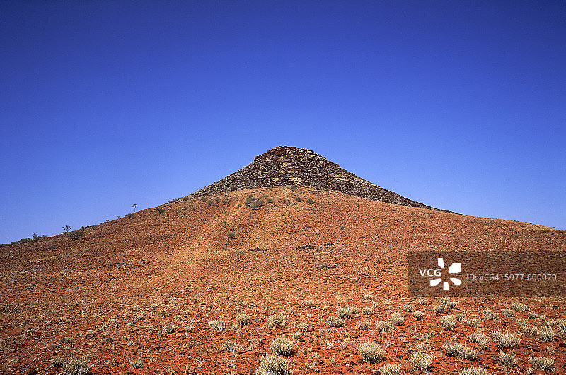 沙漠中的山丘图片素材