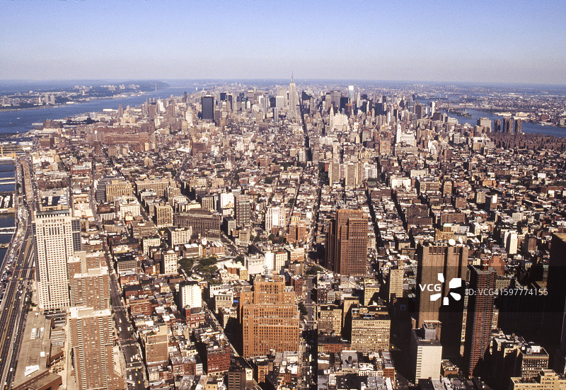 曼哈顿北部风光图片素材