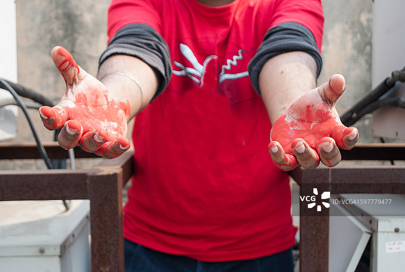 男人当场被抓住图片素材