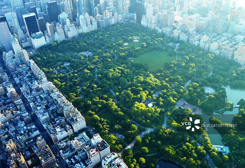 曼哈顿中央公园图片素材