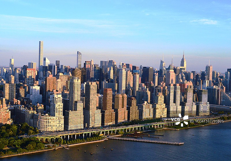曼哈顿西区图片素材