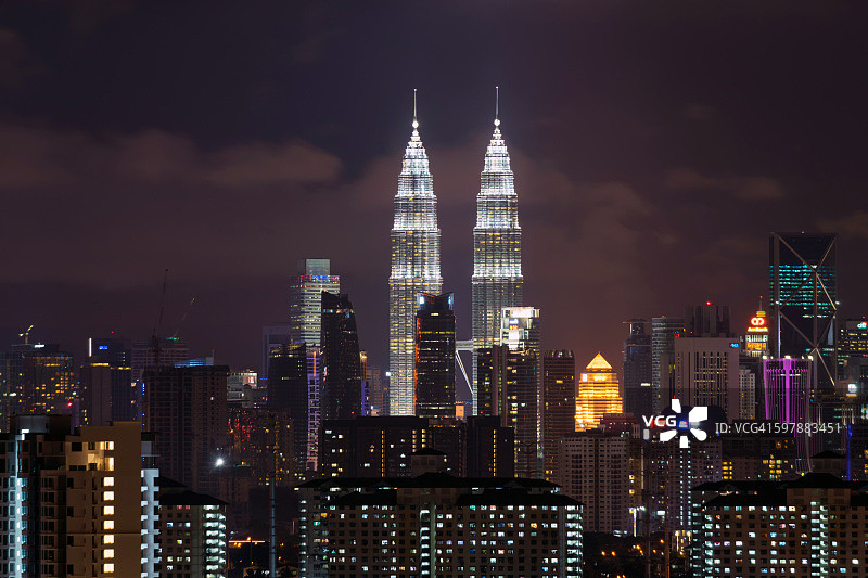 吉隆坡市中心图片素材