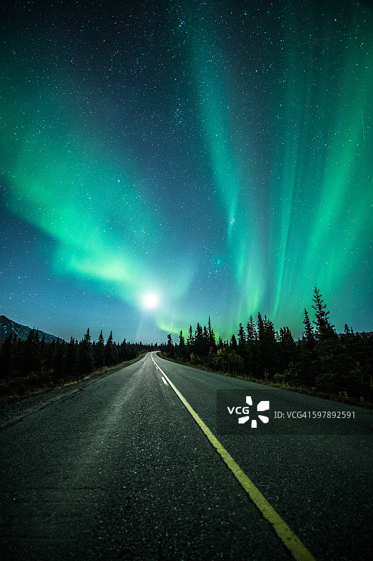 北极光图片素材