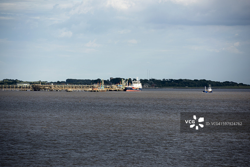 英国赫尔河畔京士顿的赫尔港图片素材