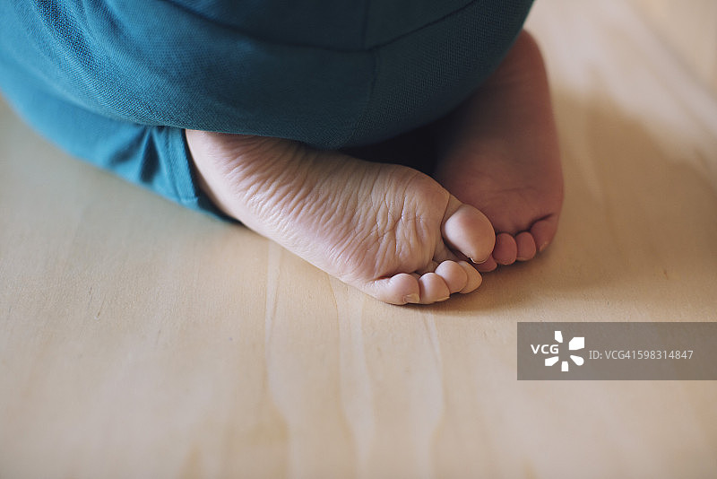 儿童的赤脚图片素材