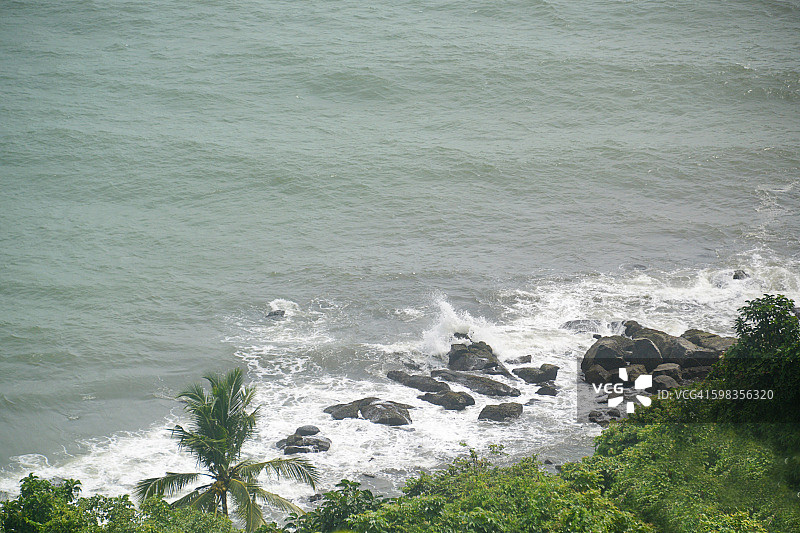 阿瓜达堡海滩图片素材