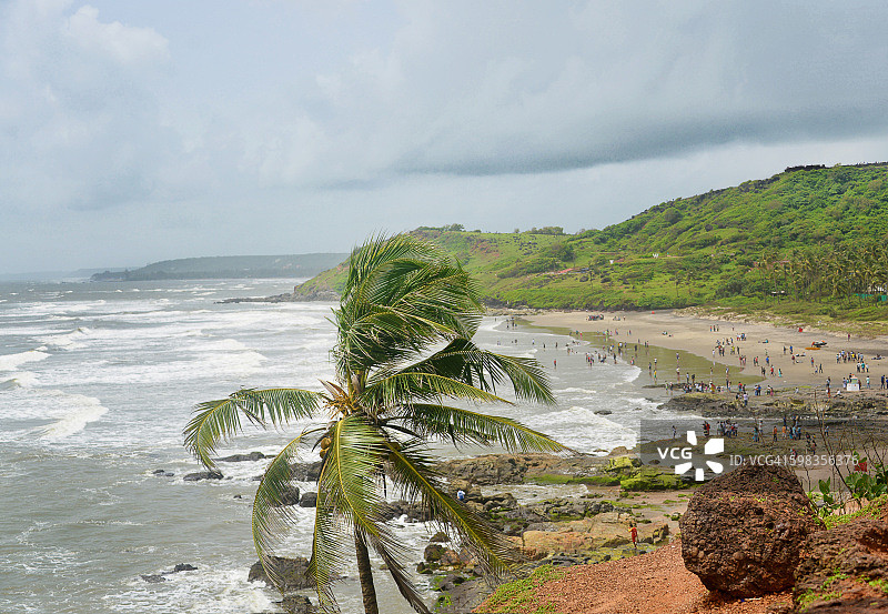 瓦加托海滩图片素材