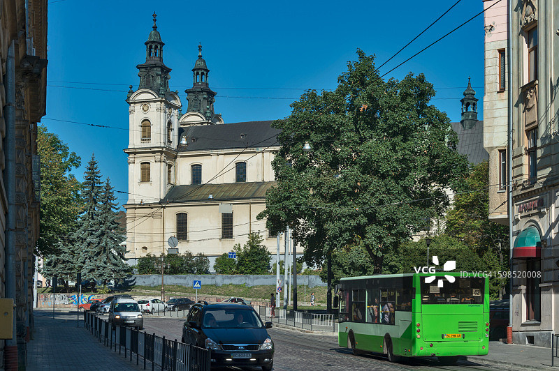乌克兰利沃夫献主教堂图片素材