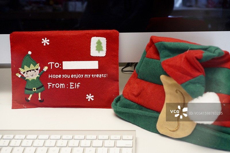 节日办公桌图片素材