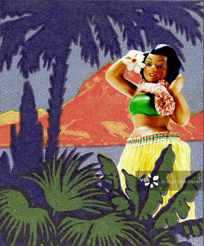 草裙舞娃娃图片素材