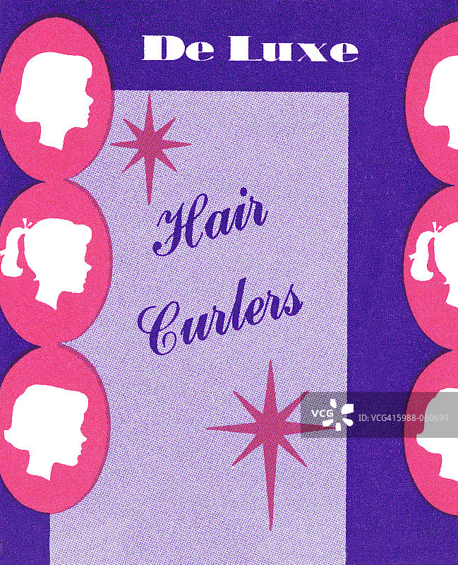 卷发器包装图片素材