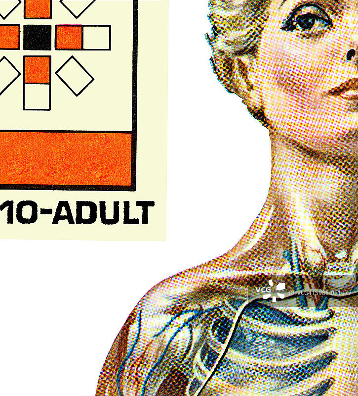 透明的女性解剖图图片素材