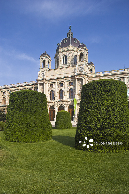 维也纳艺术史博物馆外部景观图片素材