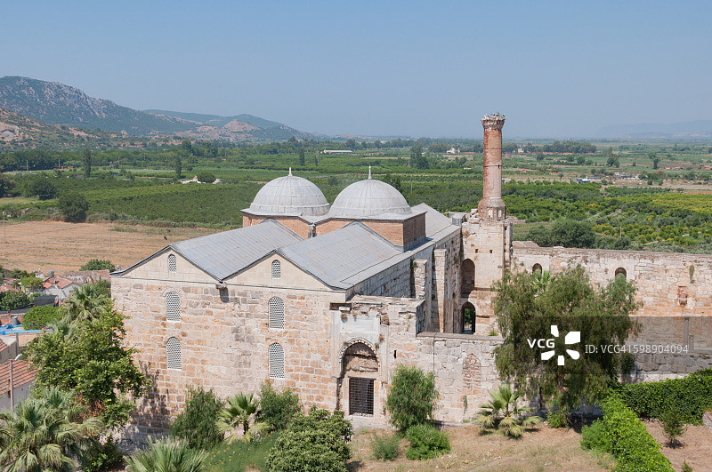 伊萨贝伊清真寺，塞尔丘克，靠近土耳其以弗所图片素材