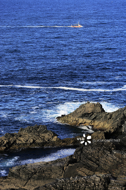马林角海洋渔船风光图片素材
