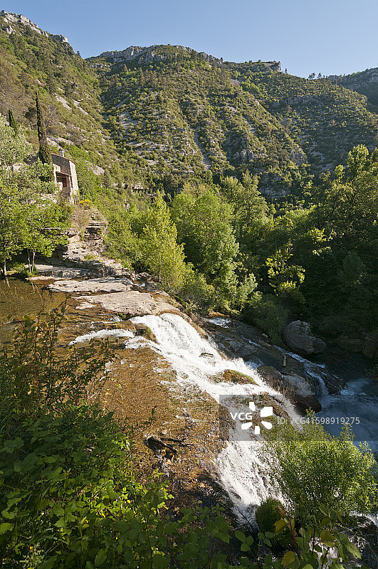 纳瓦塞勒斯冰斗，维斯河图片素材