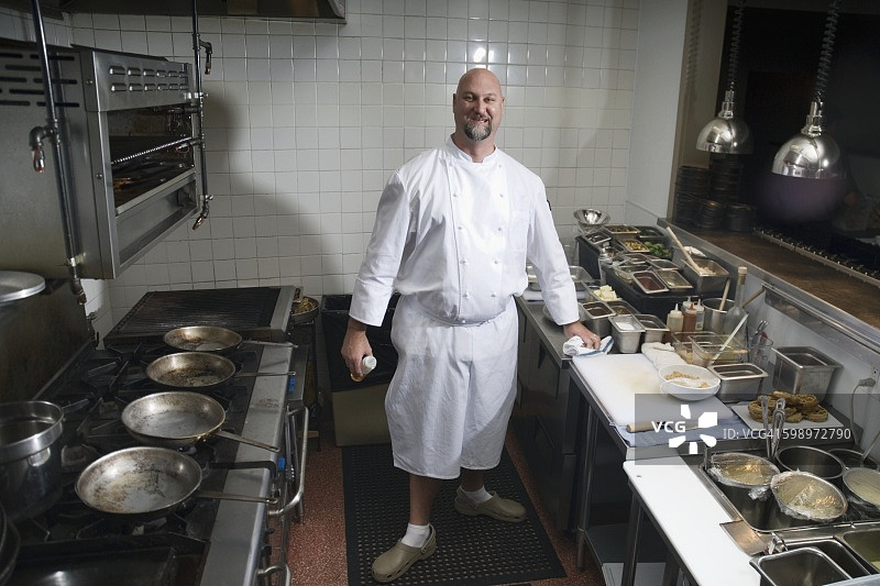 餐厅厨师兼老板图片素材