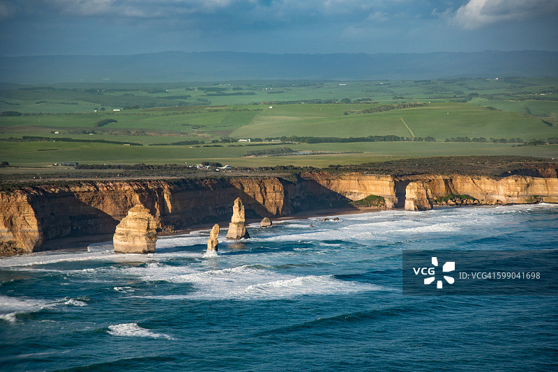 十二门徒岩，大洋路图片素材